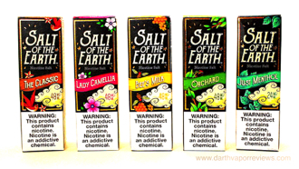 Blu Cigs Salt of the Earth Nic Salt E-Liquid Line